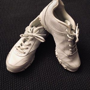 Champion White Synthetic Leather Sneakers